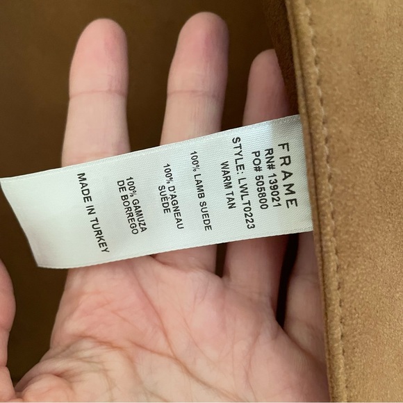 Frame Suede Fringe Jacket - Picture 4 of 5